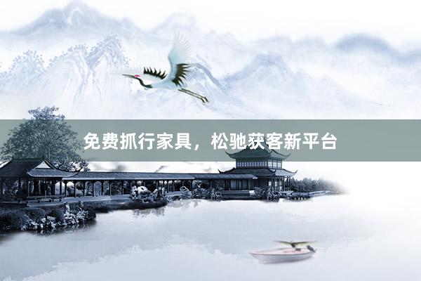 免费抓行家具，松驰获客新平台